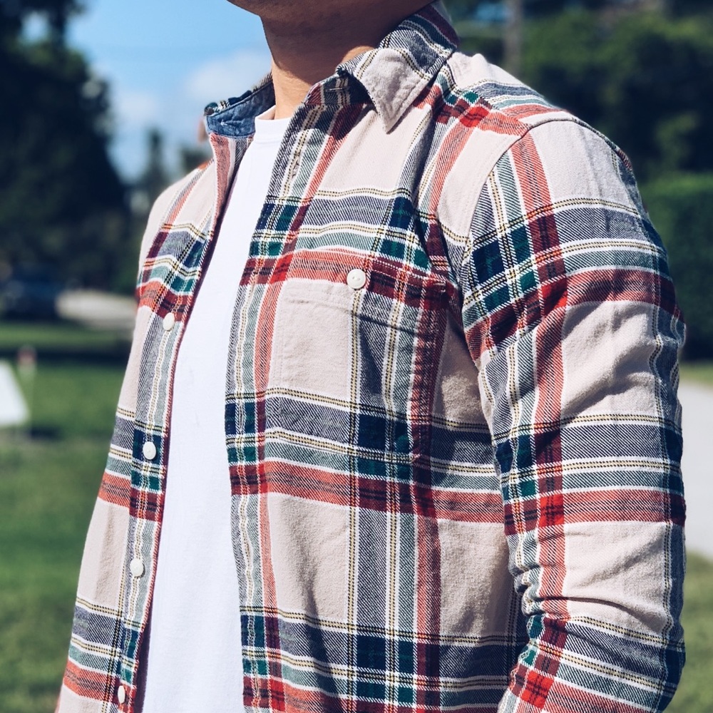 A GAP flannel